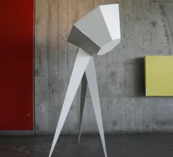 Lampadaire*Fraumaier Lampadaire, Jean, , DIM, H136cm - blanc