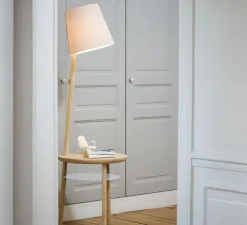 Lampadaire, Josette, blanc, H140cm - Hartô