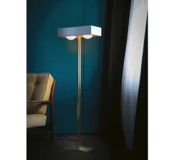 Lampadaire*Bert frank Lampadaire, Kernel, , L40cm, H130cm - bleu