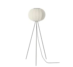 Lampadaire*Made by Hand Lampadaire, Knit Wit, floor high, , Ø60cm, H175cm - blanc perle