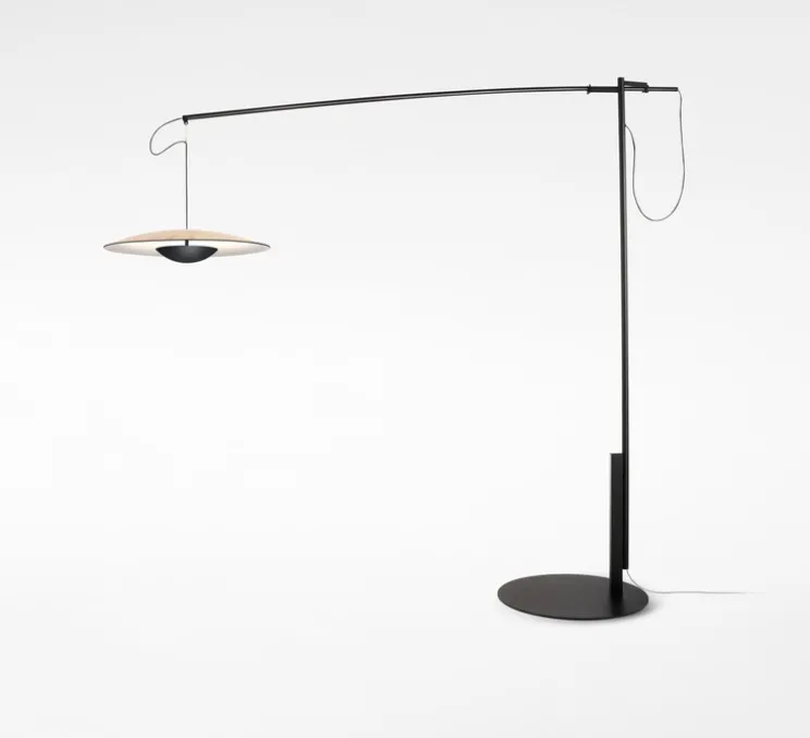 Lampadaire, LED, Ginger XL 42, chêne, LED, 2700K, 3023lm, H187cm - Marset
