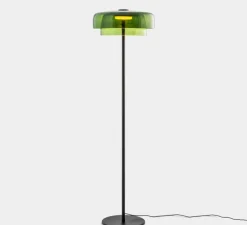 Lampadaire*LEDS C4 Lampadaire, Levels, 2 bodies, , LED, dim, 2700-3000-4000K, 750 lm, Ø42cm, H145cm - Vert