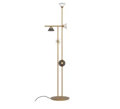 Lampadaire*Tooy Lampadaire, Linfa 565.65, , IP40, LED, dim, 2700K, 1750 lm, Ø46cm, H176cm - or chaud