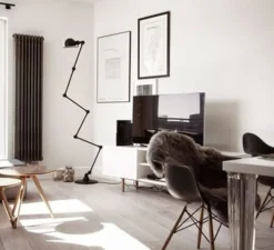 Lampadaire|Enfants*Jieldé Lampadaire, Loft D9406, 6 bras, , L240cm, H240cm - noir