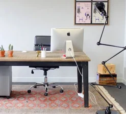 Lampadaire|Enfants*Jieldé Lampadaire, Loft D9406, 6 bras, , L240cm, H240cm - noir