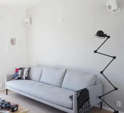 Lampadaire|Enfants*Jieldé Lampadaire, Loft D9406, 6 bras, , L240cm, H240cm - noir