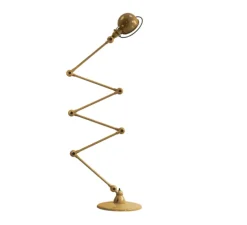 Lampadaire, Loft D9406, 6 bras, or, L240cm, H240cm - Jieldé