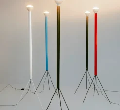 Lampadaire, Luminator, bleu, Ø60cm, H189cm - Flos