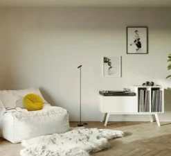 Lampadaire*Wever&Ducré Lampadaire, Match Floor 1.0, , LED, dim, 2700K, 505 lm, Ø11,5cm, H115,5cm - noir mat