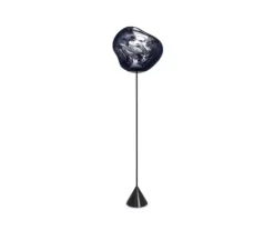 Lampadaire, Melt Cone Slim, gris fumé, LED, 3000K, 800 lm, L50cm, H180cm - Tom Dixon