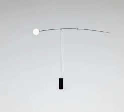 Lampadaire, Mobile Chandelier 5, noir, LED, 2700K, 800 lm, L230cm, H178,2cm - Anastassiades Studio