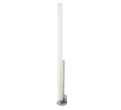 Lampadaire*KDLN Lampadaire, Model-T, , LED, dim, 2700K, 6600 lm, Ø23cm, H185cm - inox satiné
