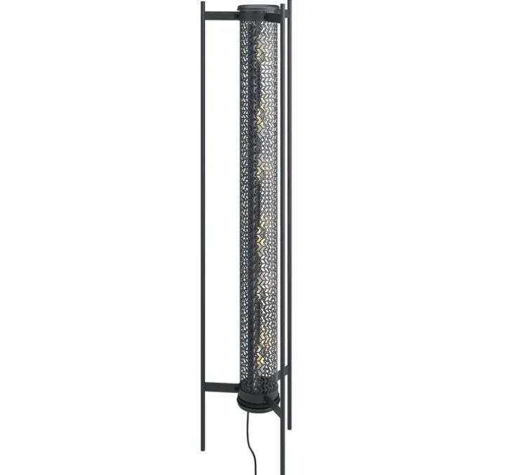 Lampadaire, Monceau, coal et petrol, IP67, L13cm, H154,5cm - Sammode