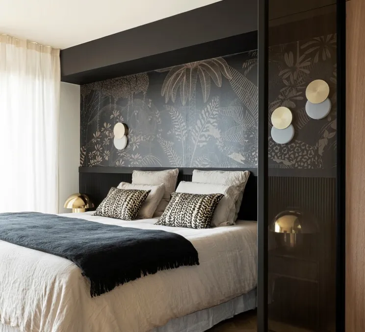 Lampadaire, Multi-Lite, laiton, Ø36cm, H148cm - Gubi