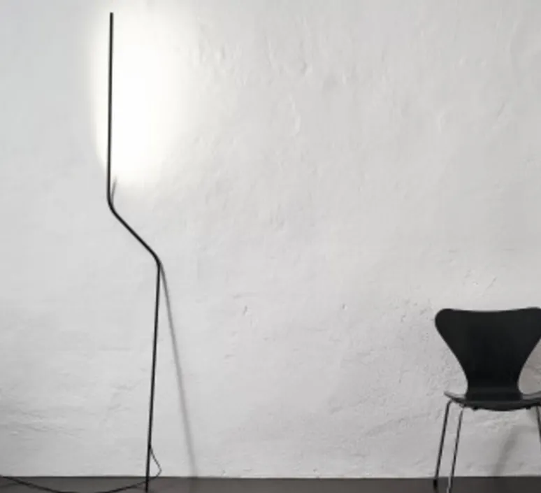 Lampadaire*Nemo Lighting Lampadaire, Neo, , LED, 2700k, 540lm, P30cm, H200cm - noir