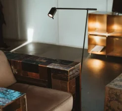 Lampadaire*Tonone Lampadaire, One + Floor, , LED, 2700K, 245 lm, L46cm, H108,4cm - noir