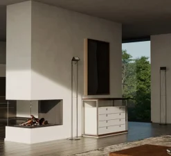 Lampadaire*Lumina Lampadaire, Opus, , L30cm, H187cm - Black Soft Touch