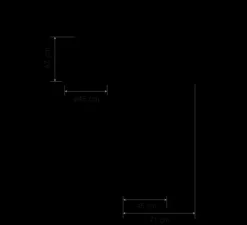 Lampadaire, Original 1227 Giant, jaune citron, Ø45cm, H265cm - ANGLEPOISE