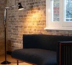 Lampadaire, ORIGINAL 1227 mini, noir, LED, Ø15cm, H153cm - ANGLEPOISE