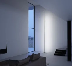 Lampadaire*Davide Groppi Lampadaire, Origine 490, , LED, 2700K, 3760lm, Ø37cm, H470cm - noir mat