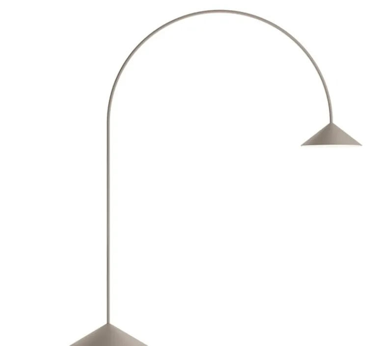 Lampadaire*Vibia Lampadaire, Out, 4275, , IP65, LED, dim, Dali, 2700K, 1362 lm, L44cm, H242cm - beige D1