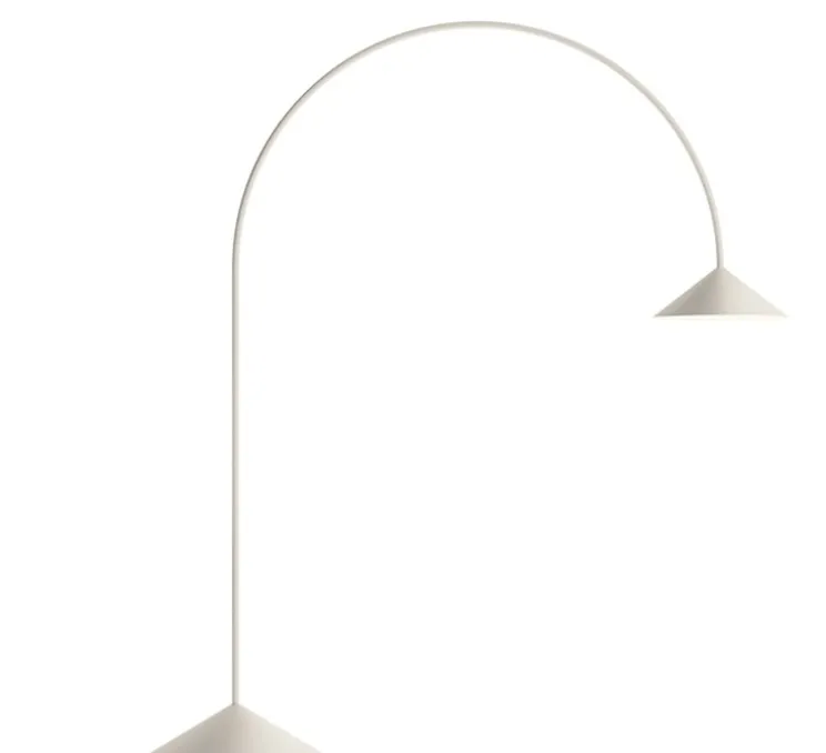 Lampadaire, Out, 4275, blanc chaud, IP65, LED, dim, Dali, 2700K, 1362 lm, L44cm, H242cm - Vibia