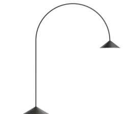 Lampadaire*Vibia Lampadaire, Out, 4275, , IP65, LED, dim, Dali, 2700K, 1362 lm, L44cm, H242cm - noir graphite