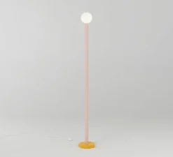 Lampadaire*Atelier Areti Lampadaire, Outlines, , L20,4cm, H156,7cm - orange, rose
