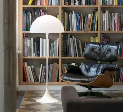 Lampadaire*Louis Poulsen Lampadaire, Panthella , , Ø50cm, H130cm - blanc