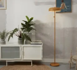 Lampadaire|Enfants*It's about Romi Lampadaire, Porto, , Ø30cm, H145cm - moutarde