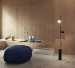 Lampadaire*Muuto Lampadaire, Post, , LED, 2700K, 330lm, Ø9,5cm, H136,2cm - noir