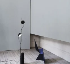 Lampadaire*Muuto Lampadaire, Post, , LED, 2700K, 330lm, Ø9,5cm, H136,2cm - noir