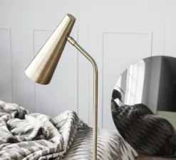 Lampadaire*House Doctor Lampadaire, Precise, , L21cm, H124cm - laiton