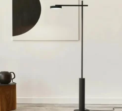 Lampadaire*Robin Lampadaire, Rafaela, , LED, 3000K, 1050 lm, Ø14cm, H142cm - noir mat