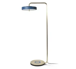 Lampadaire*Bert frank Lampadaire, Revolve, , LED, Ø35cm, 2700K, H140cm - bleu
