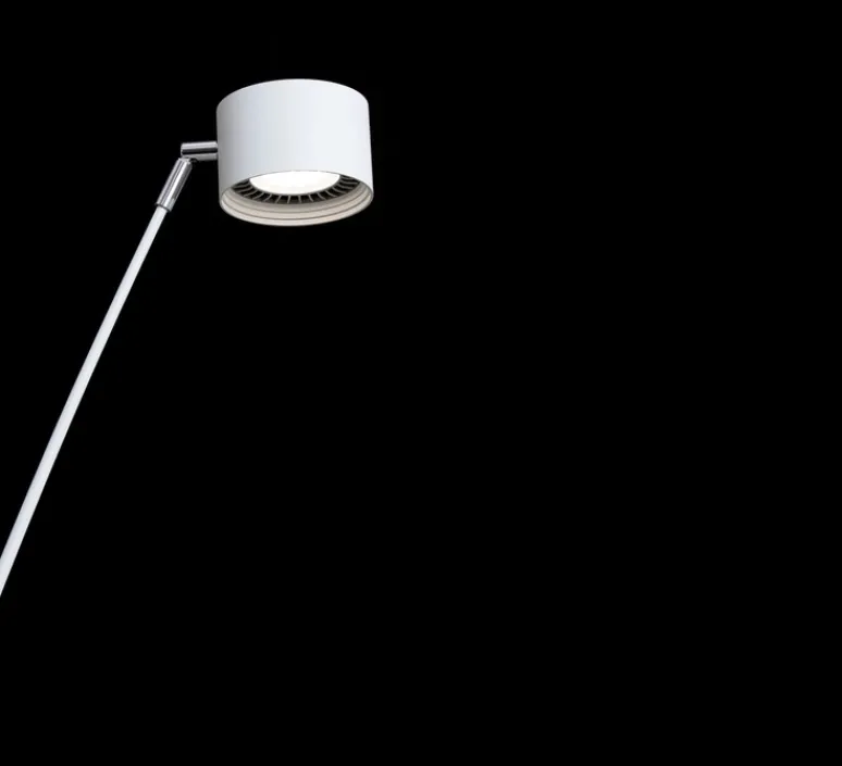 Lampadaire*Davide Groppi Lampadaire, Sampei 230, , LED, 2700K, 1808lm, L79,5cm, H215cm - blanc mat