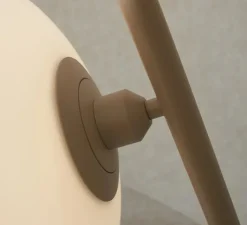 Lampadaire*Good&Mojo Lampadaire, Sapporo, , Ø32cm, H161cm - blanc et sable