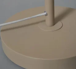 Lampadaire*Good&Mojo Lampadaire, Sapporo, , Ø32cm, H161cm - blanc et sable