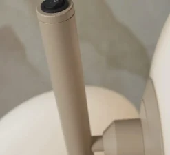 Lampadaire*Good&Mojo Lampadaire, Sapporo, , Ø32cm, H161cm - blanc et sable