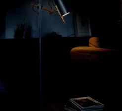 Lampadaire*Marset Lampadaire, Scantling, , H136,2cm - noir