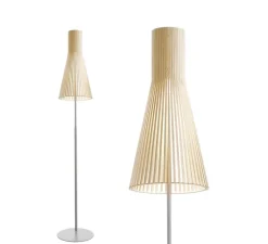 Lampadaire*Secto Design Lampadaire, Secto 4210, , LED, L30cm, H175cm - bouleau naturel