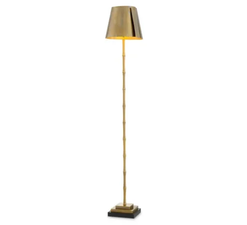 Lampadaire*Eichholtz Lampadaire, Seraphina, , Ø29cm, H160cm - laiton vintage