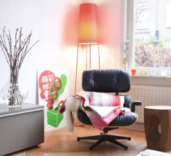 Lampadaire|Enfants*Fraumaier Lampadaire, Slimsophie, , H176cm - orange