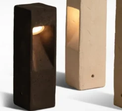 Lampadaire*Toscot Lampadaire, Smith P128, , IP65, LED, 3000K, 270 lm, L8,6cm, H27cm - Corten
