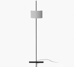 Lampadaire*Faro Lampadaire, Stand Up, , Ø40cm, H175cm - noir, gris