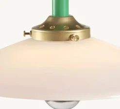 Lampadaire*Valerie_Objects Lampadaire, Standing Lamp marble N°1, , L34cm, H141cm - vert