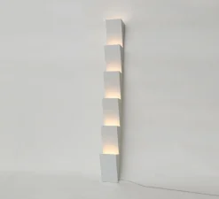 Lampadaire*Atelier Areti Lampadaire, Steps 146, , L15cm, H150cm - blanc