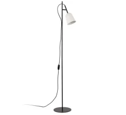 Lampadaire*Faro Lampadaire, Studio, , Ø22cm, H132,5cm - blanc et noir
