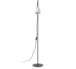 Lampadaire*Faro Lampadaire, Studio, , Ø22cm, H132,5cm - blanc et noir