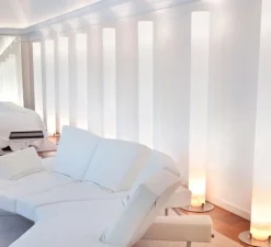 Lampadaire*Flos Lampadaire, Stylos, , Ø35,5cm, H200cm - argent